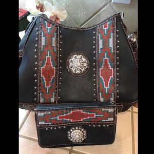 Purse and matching wallet